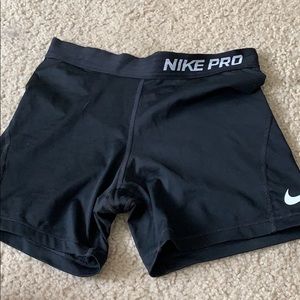 black nike pros